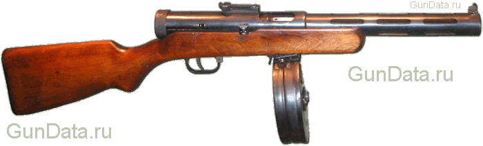 Пистолет-пулемет ППД - 34 (Пистолет - пулемет Дегтярева образца 1934 года)