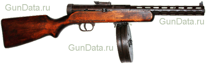 Пистолет - пулемет ППД - 34/38