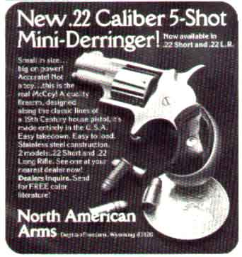 Карманный револьвер North American Arms Mini Derringer