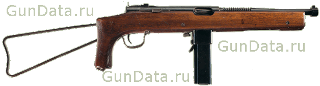 Пистолет - пулемет Рейзинг М55 с магазином на 20 патронов