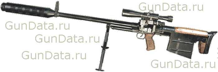 Крупнокалиберная снайперская винтовка АСВК (СВН - 98)