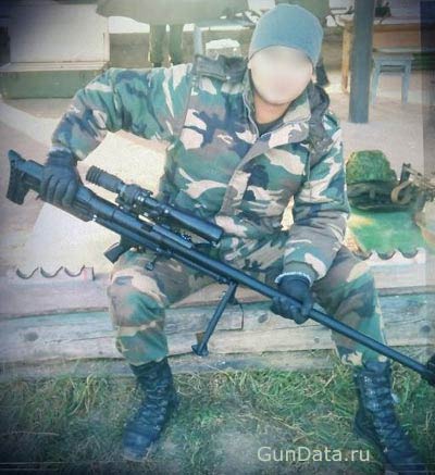 Снайперская винтовка АСВК КОРД в Сирии