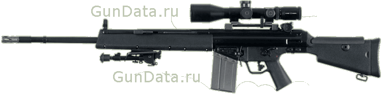 Снайперская винтовка Heckler&Koch MSG90A1 разработанная для Американской армии.