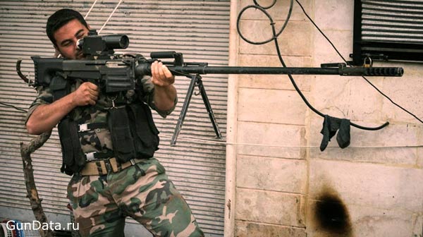 Крупнокалиберная снайперская винтовка В-94 в Сирии