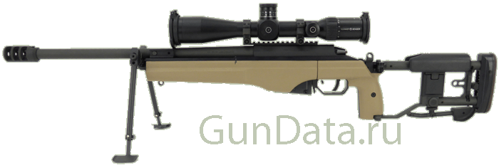 Снайперская винтовка Sako TRG со складным прикладом и стволом 508 мм